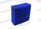 Blue 100*100*42mm Poly Bristle Block For Eastman Cutting Machine