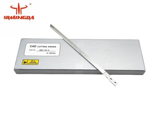 Τέμνουσα λεπίδα για τον κόπτη Bullmer, μέγεθος 220 X 10 X 3mm μαχαιριών υλικό HSS