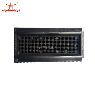 Nylon Bristle Block Siyah 49mm Yükseklik YYC Kesici Plastik Fırça İçin