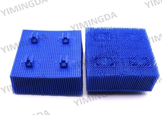 Μπλε 100*100*42mm πολυ φραγμός σκληρών τριχών για την τέμνουσα μηχανή Eastman